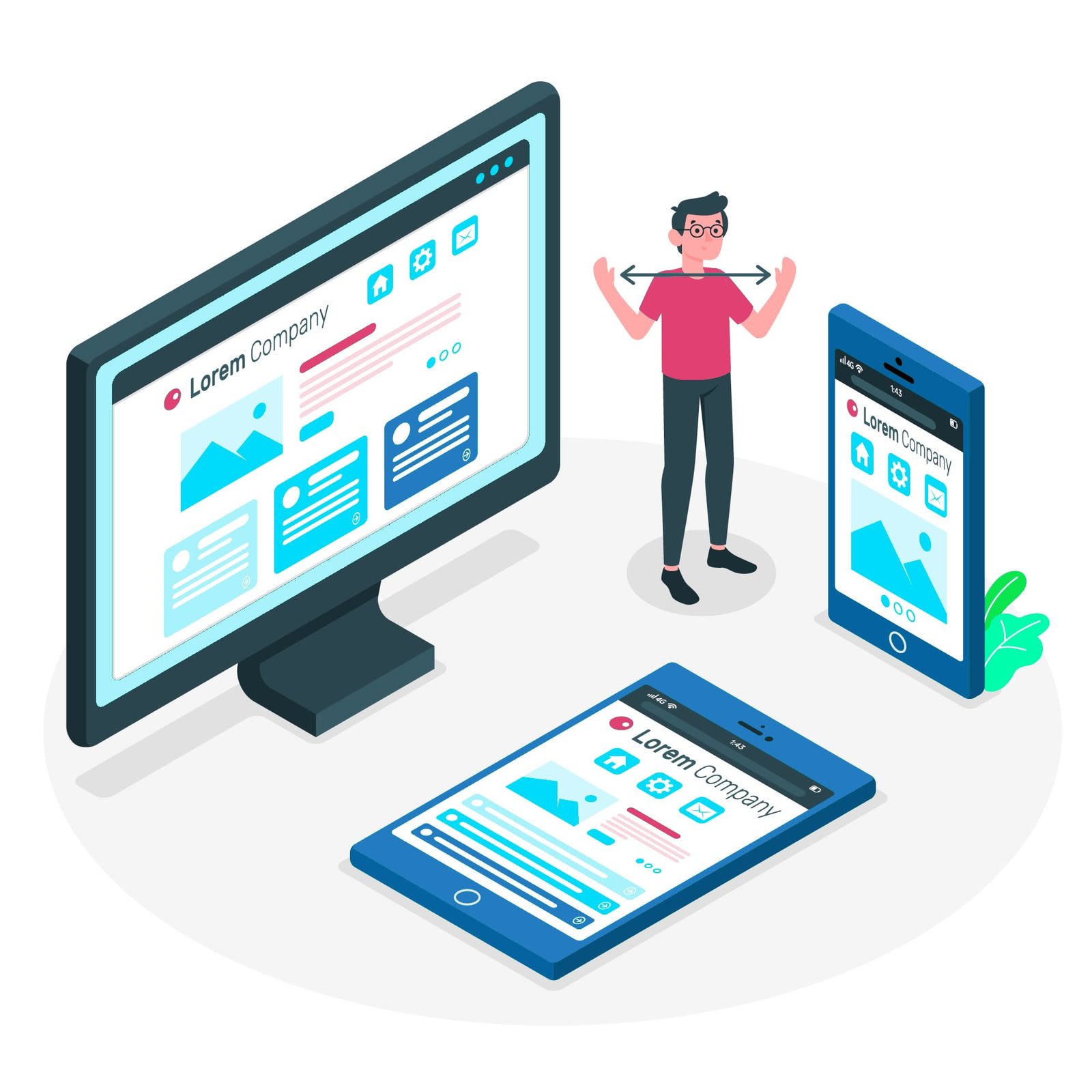 Diseño responsive página web odontológica
